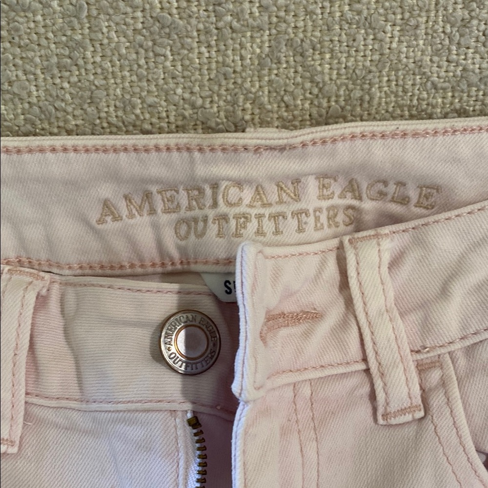 American Eagle Outfitters Women's Pink Jeans Jegging